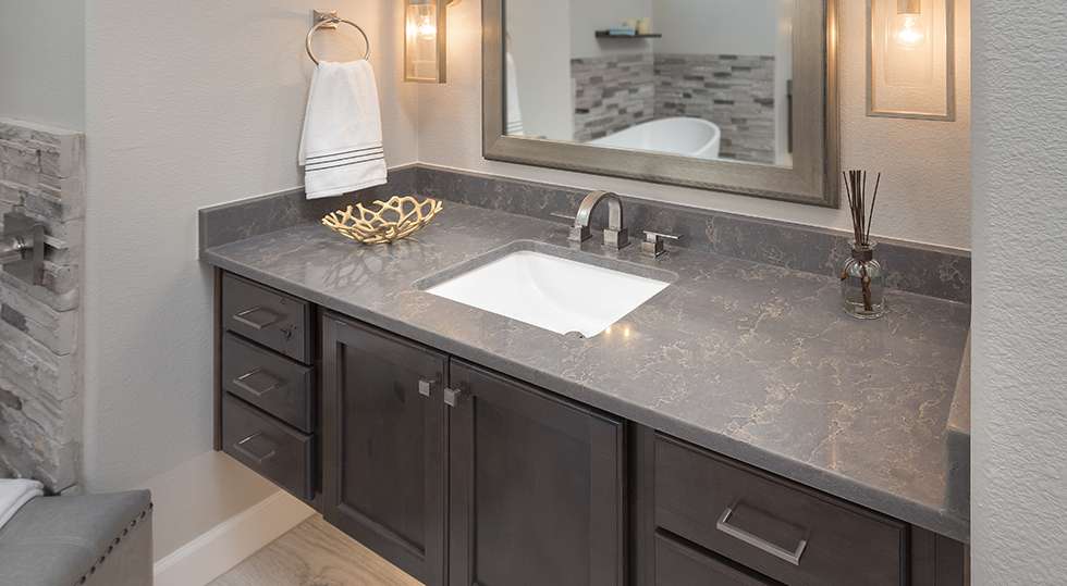 Stillwater Home Bath with Quartz Vanity Top