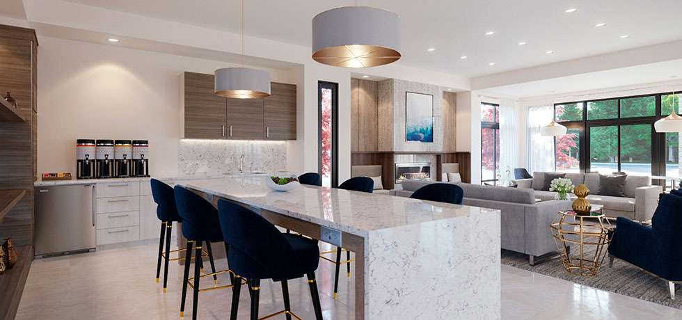 Hotel Reception | Coffee Bar Area