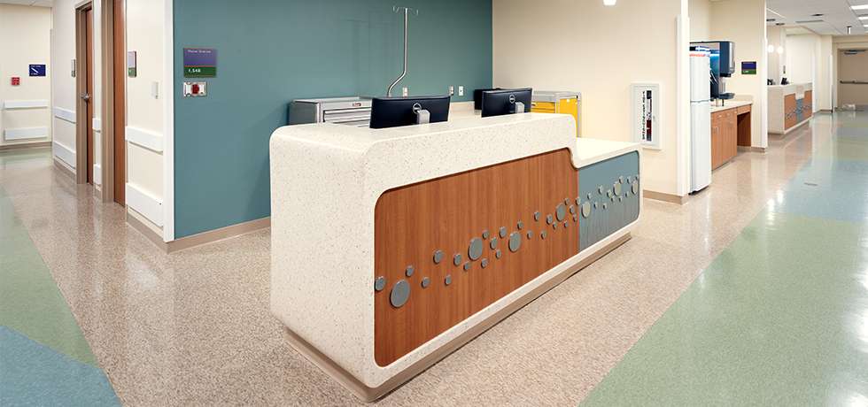 Reception Area | McLane Children’s Hospital