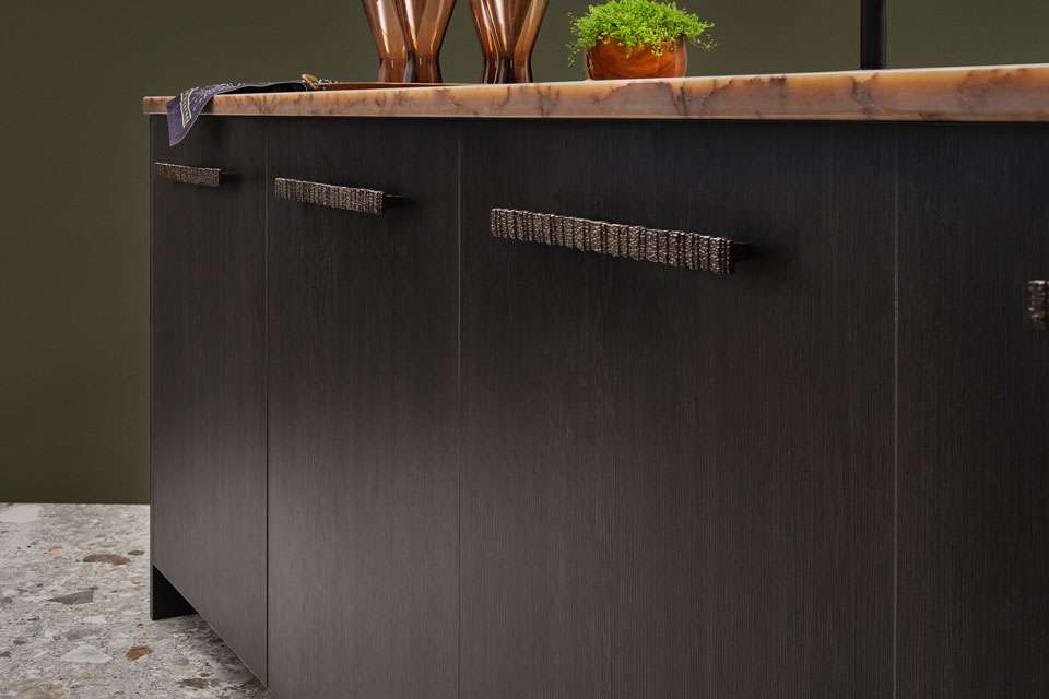 Dark Kitchen Island Cabinets