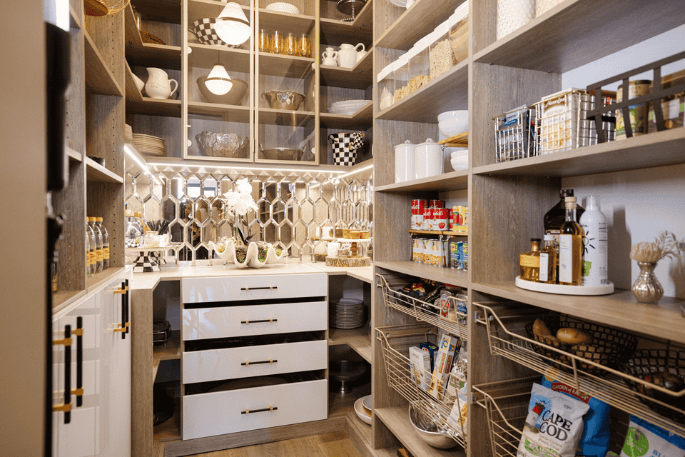 Stunning Kitchen Pantry