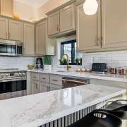 Organic Oasis, Verde Peak: Quartz Elegance​