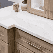 Luxury Woodgrains & Quartz Kitchen