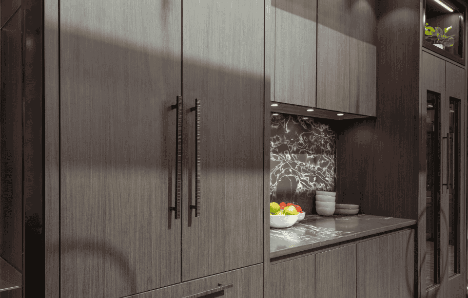 Woodgrain Wonder Kitchen