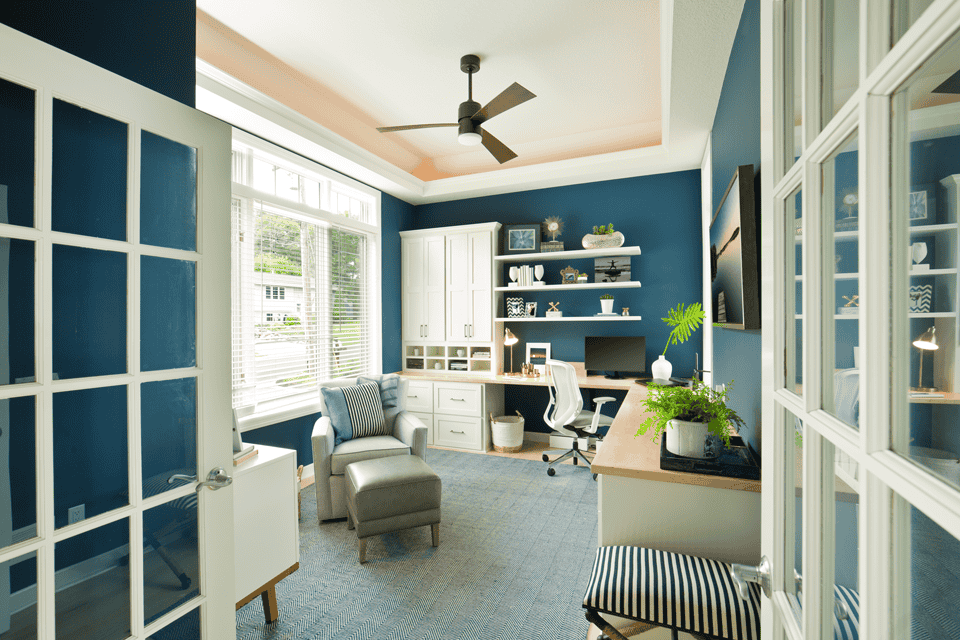 Functional Home Office TFL Cabinetry