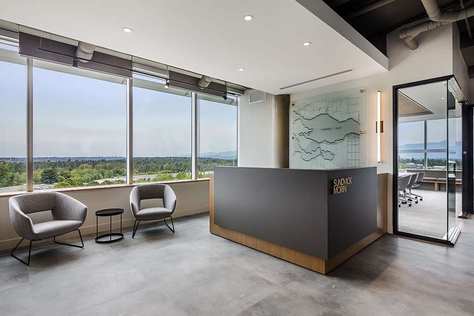 Modern Office Room - Reception - Sundvick Morin – Traceless 2