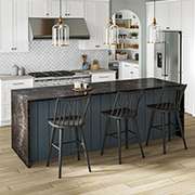 Kitchen feat. Modern Quartz Design