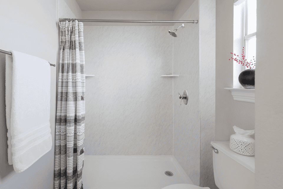 Soft, neutral shower