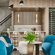 Stylish Basement Retreat