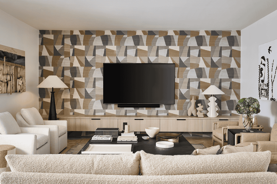 Sleek Entertainment Console