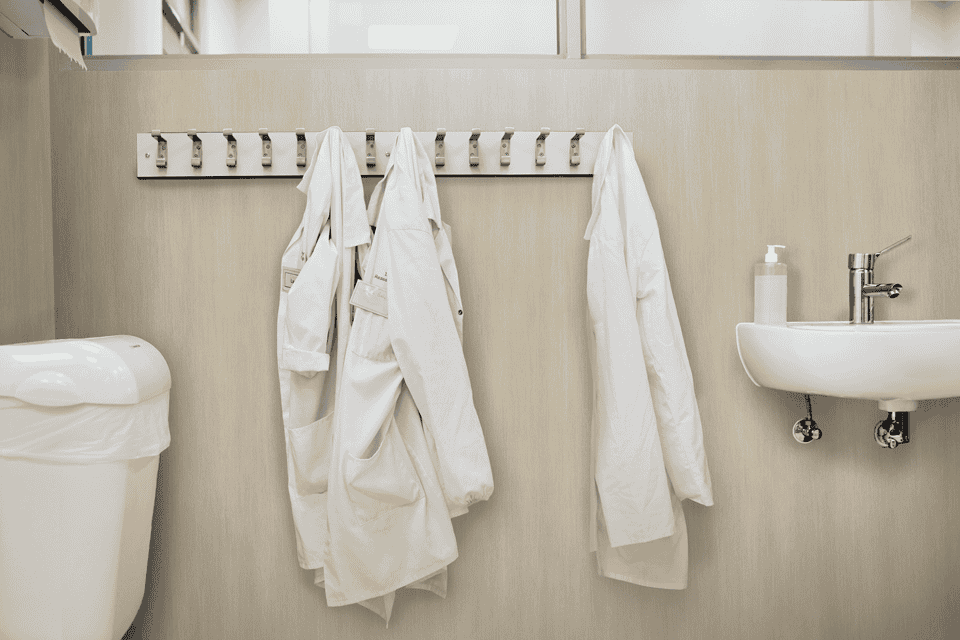 Healthcare Washroom Wall Design
