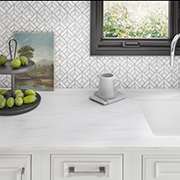 Travertine Solid Surface Kitchen Countertop