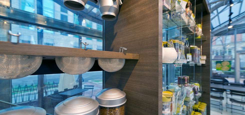 Argo Tea Cabinets and Casegoods