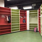 Boys and Girls Club of Kenosha Locker Room