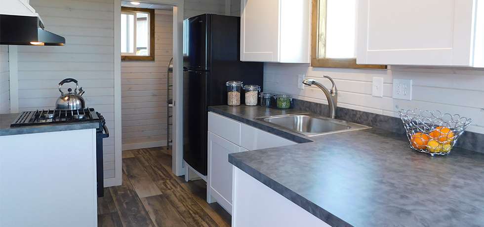 Tiny Idahomes | Scandinavian Style in Pewter Brush
