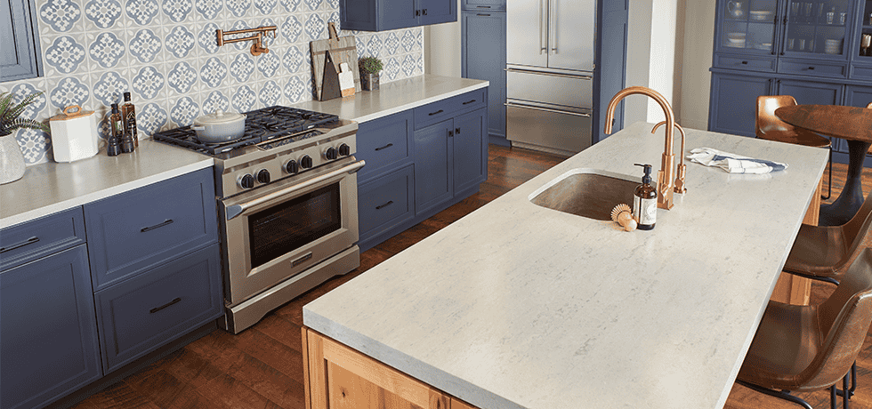 Spanish Modern | Solid Surface Countertops