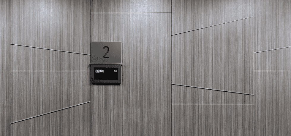 Contemporary Office | High Pressure Laminate in Studio Teak