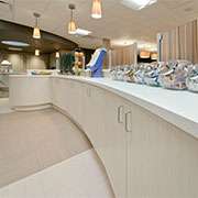 Our Lady of Consolation | Long Cafeteria Counter