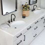 Solid Surface | Golden Sail Double Vanity Countertop