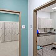 Stony Brook | Staff Lockers & Exam Room