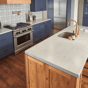 Spanish Modern | Solid Surface Countertops