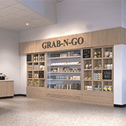 Grab-N-Go | High Pressure Laminate in Landmark Wood