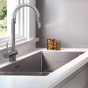 White Carrara Utility Room