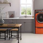 White Carrara Utility Room